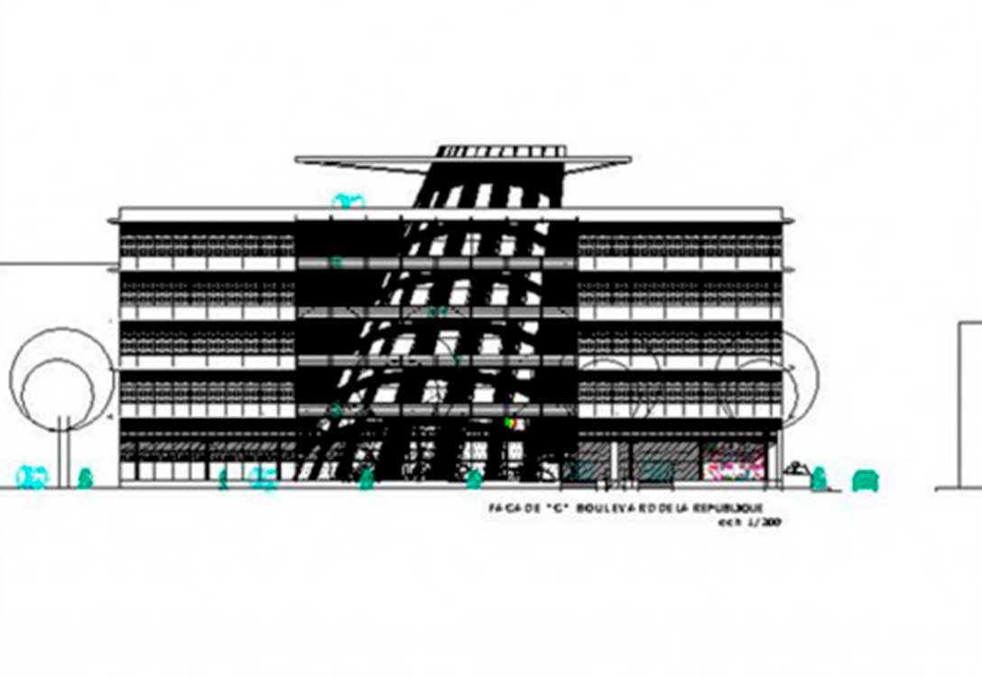 Court of Audit Head quarter - Architectural firm - ACI - Archi Concept International - Malick MBOW
