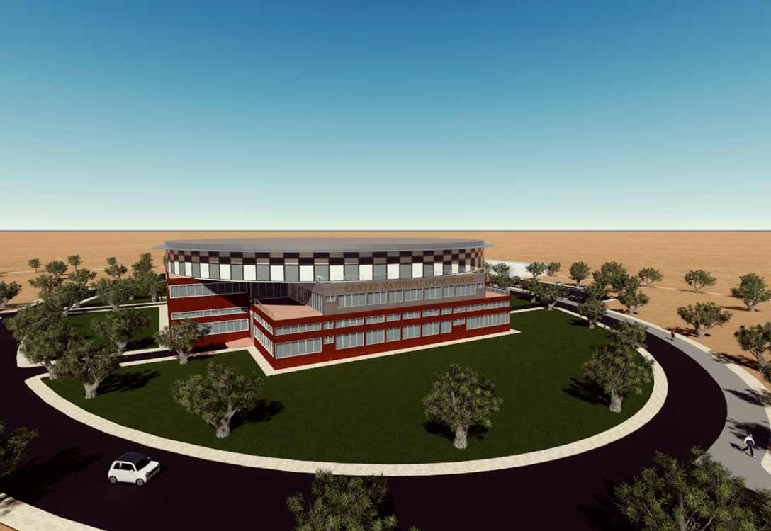 Diamniadio Oncology Center - Administrative building competition - Architectural firm - ACI - Archi Concept International - Malick MBOW