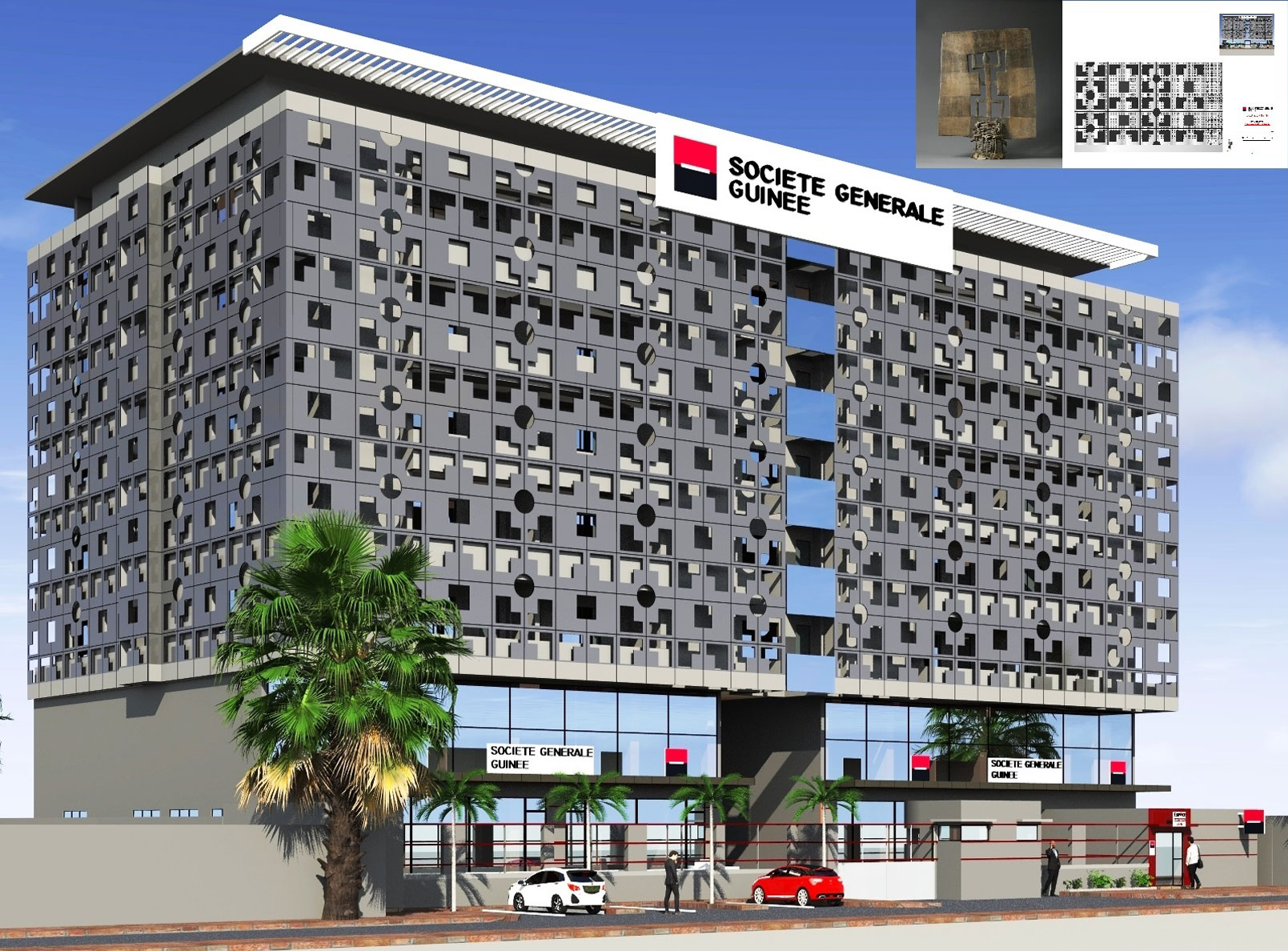 SGBG HEADQUARTER - Architectural firm - ACI - Archi Concept International - Malick MBOW